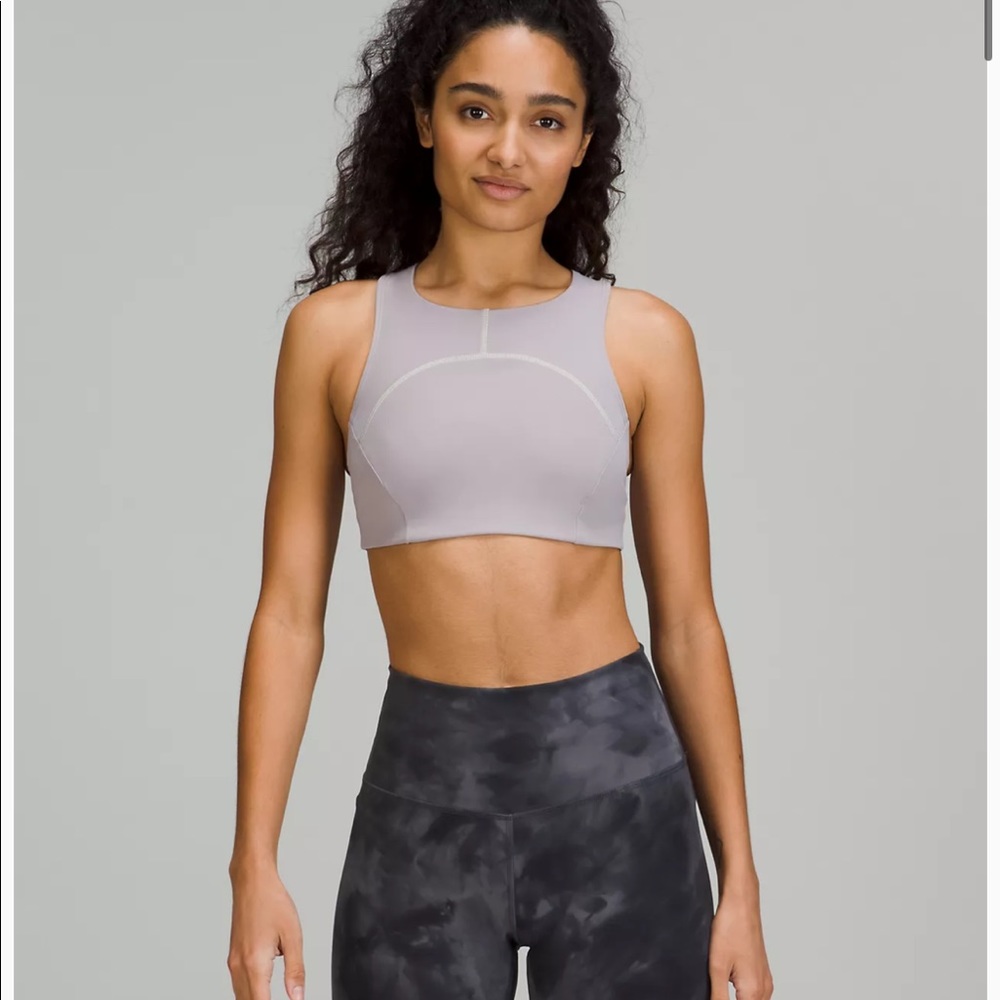 NWT Tough Train High Neck Bra Lululemon Medium Support Size 8